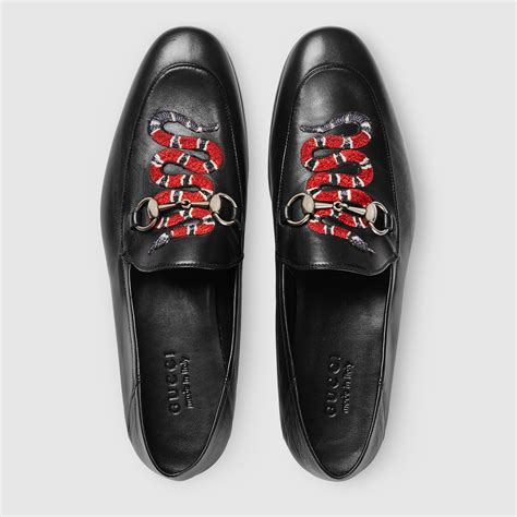 gucci mens rubber loafers|gucci loafers snake.